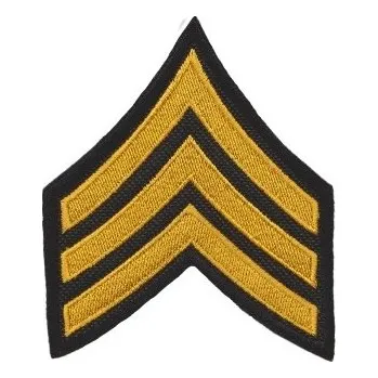 Nášivka NAVYS Nášivka hodnost US - seržant -barevná E-22