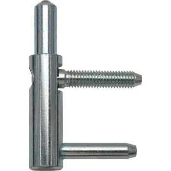 pant Závěs dveřní trio 15 M8 SH 1 SD Zn bílý