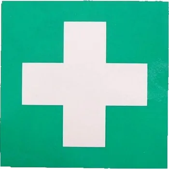 VT kříž Lékárnička samolepka