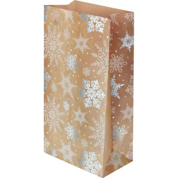 Herlitz Sáček dárkový papírový 6ks - vločky