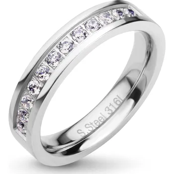 Prsten BRUNOshop.cz Prsten s kamínky Velikost: 11 (EU: 64 - 66)