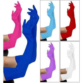 WIDMANN Rukavice bavlněné 60 cm Fialové