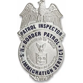 Odznak US hraniční stráž Border Patrol Imigration Service Inspector Albainox 09194