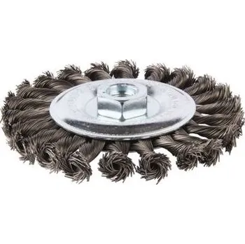 Brusný kotouč MAKITA D-29577 okružní drátěný kartáč 125mm, M14, copánkový