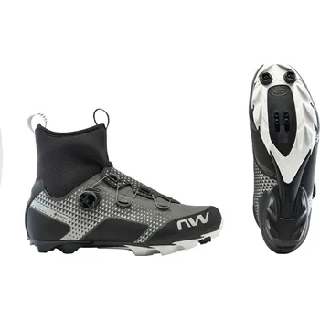 Pánské cyklistické tretry Northwave zimní tretry Celsius XC Arctic GTX, Black/Dark Grey Velikost 41