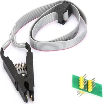 Vývojová deska Adaptér s klipem pro socket s pájecími pady - SOIC8, SOP8