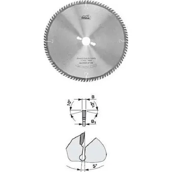 Pilový kotouč Kotouč pil.SK pr. 160 x 2,5/1,6 x 20 – 36 WZ, typ 22 5381-13 PILANA