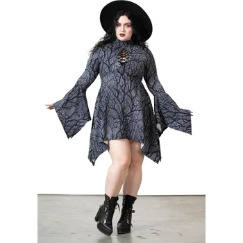 Dámské šaty šaty dámské KILLSTAR - Divine Touch Keyhole - Black - XXL