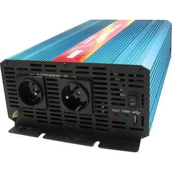 Měnič napětí Carspa P2000 24V/230V