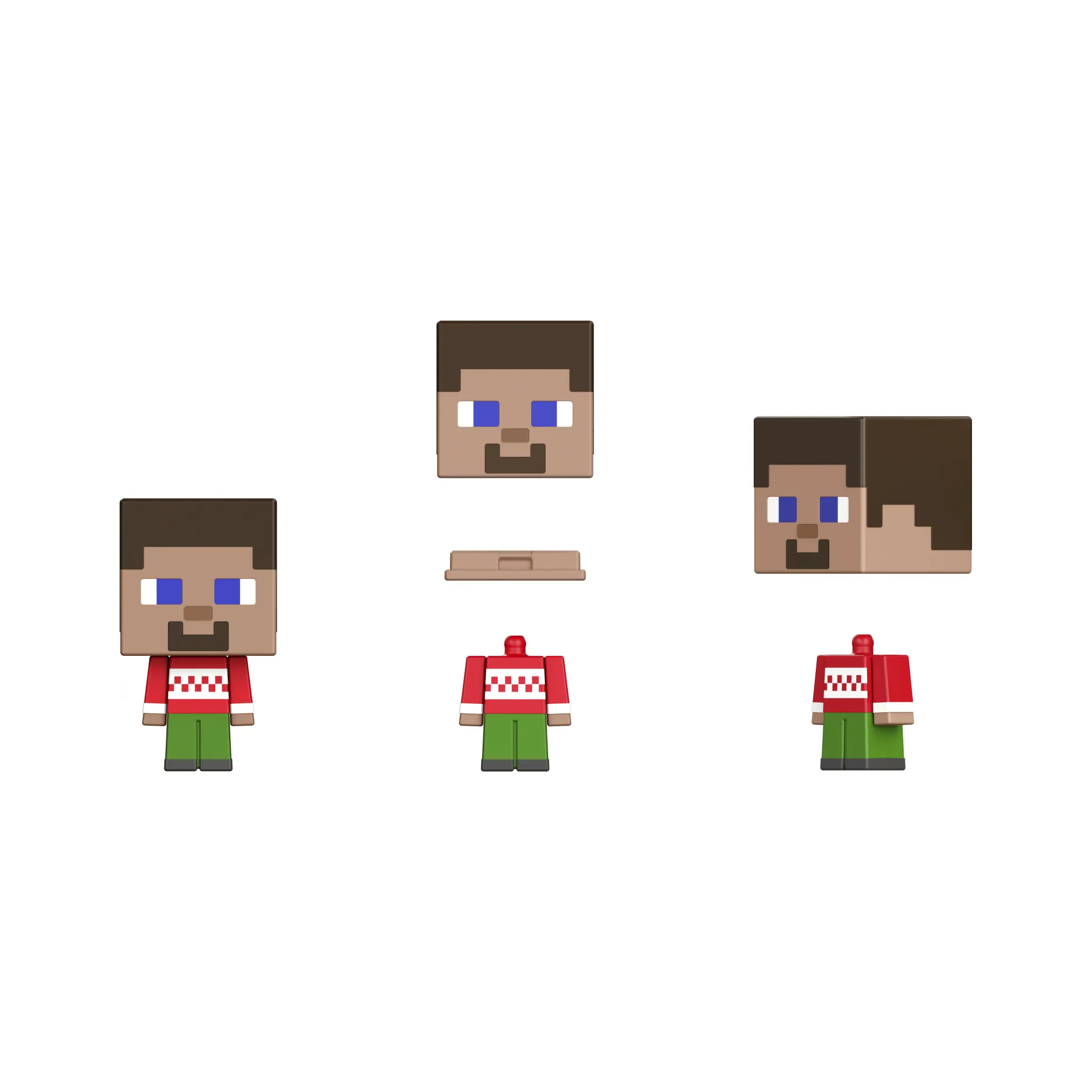 foto Figurka Mattel Minecraft Adventní kalendář maličké hlavičky