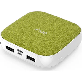 Powerbanka GOLF Power bank G82 10.000 mAh - zelená