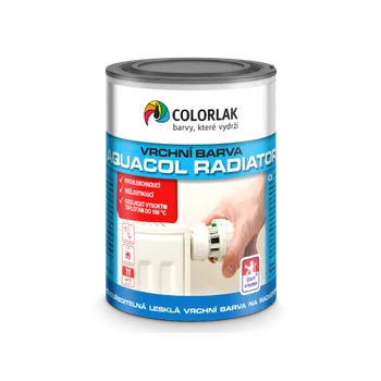 Lak na dřevo COLORLAK Aquacol Radiator V 2077 C 1000 bílá 0,6 l