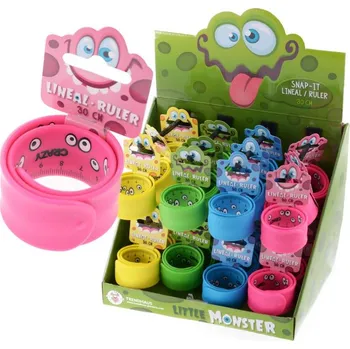 pravítka Pravítko FLEXI 30cm Little Monster, různé barvy