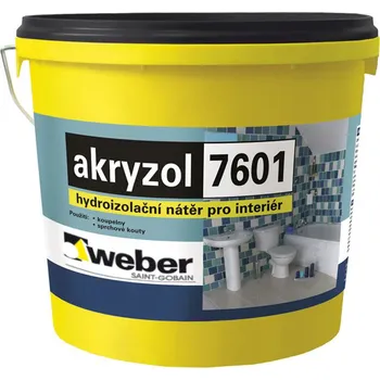 Hydroizolace Weber Saint-Gobain Akryzol 7601 červená