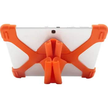 Pouzdro na tablet Univerzální Silikonový Obal Na 10" Tablet Barva: Oranžová