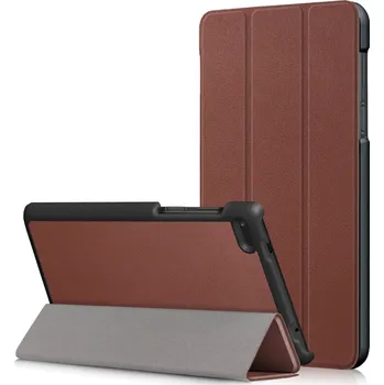 Pouzdro na tablet Luxusní Pouzdro Lenovo Tab 4 7 Essential Barva: Hnědá