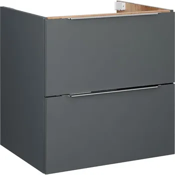 Koupelnový nábytek BPS-koupelny Koupelnová skříňka pod umyvadlo Amanda A 60 D, antracit