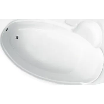 Vana Besco Akrylátová asymetrická vana Finezja Nova 140x95 (155x95, 170x110) Barva: Bílá, Rozměry (cm): 140x95, Orientace: Pravá