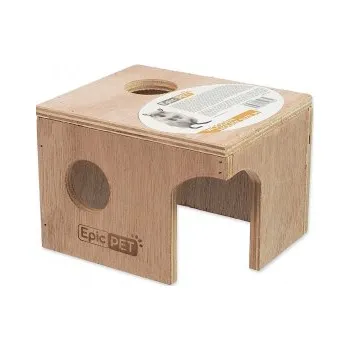 Domeček EPIC PET dřevěný 25cm