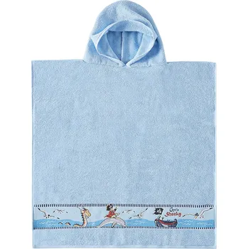 Dyckhoff Dětské froté pončo, 70 x 70 cm, 480 g/m2 (Capt`n Sharky)