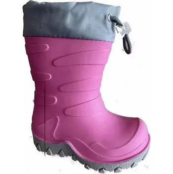 Dívčí obuv ZATEPLENÉ HOLINKY WINK BD22703-4-2 RŮŽOVÉ (30)