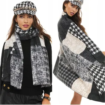 Šála Fashionweek Velký,teplý moderní dámský šátek s příměsí vlny - dlouhý180 cm KARR011 NR: MODEL:1