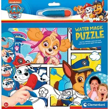 Puzzle Clementoni Water Magic: Tlapková patrola 30 dílků
