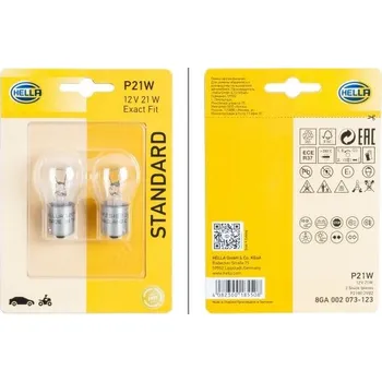 Autožárovka Žárovka, blikač HELLA 8GA 002 073-123