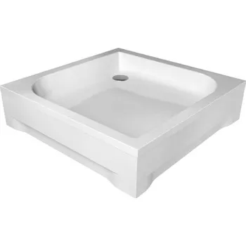 Sprchová vanička Polimat Krycí panel ke čtvercové akrylátové sprchové vaničce Tenor 1 80x80 (90x90) KP 20 Barva: Bílá, Rozměry (cm): 90x90