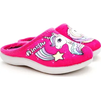 Chlapecké pantofle INBLU Dětské pantofle 45-005 fucsia Velikost: 35
