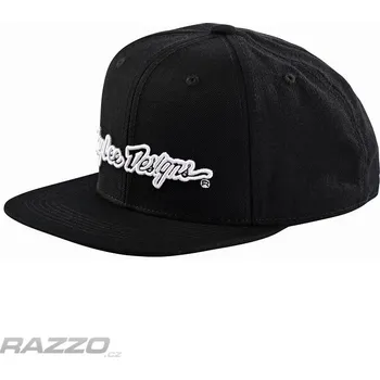 Kšiltovka Pánská čepice TroyLeeDesigns Signature SnapBack Hat Black White Dospělá - UNI