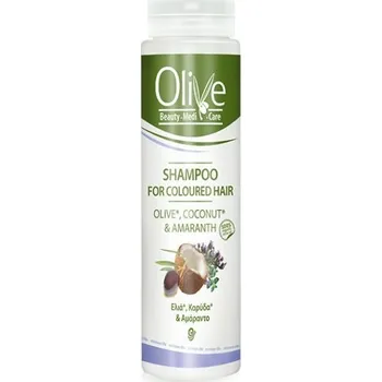 OLIVE Šampon na barvené vlasy Kokos a Laskavec 200 ml
