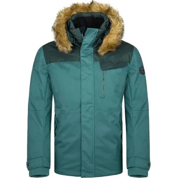 Pánská bunda KILPI ALPHA-M Tmavě zelená XXL