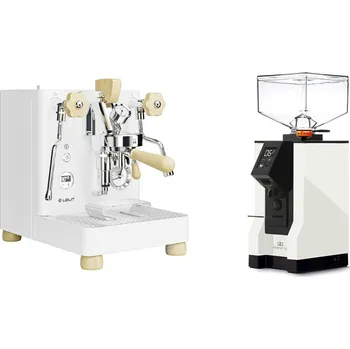 Kávovar Lelit Bianca PL162T V3, white + Eureka Mignon Perfetto, BL white