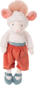Plyšová hračka Bukowski Design Winter Annie myška v čepici s bambulí 30 cm