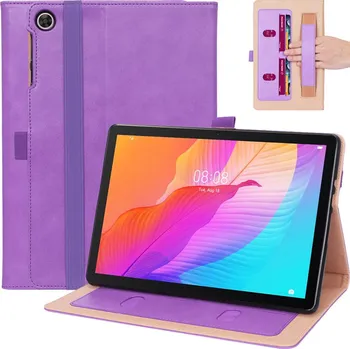 Pouzdro na tablet Luxusní Pouzdro Huawei Matepad T10S S Kapsami Barva: Fialová
