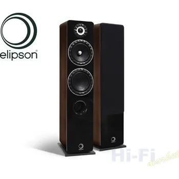 ELIPSON Prestige Facet 14F ořech-černá lesklá ( + reprokabely ZDARMA)