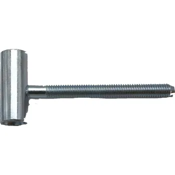 TKZ dveřní závěs 80/10 VD M8x80 Povrch: Zinek modrý