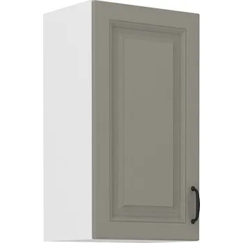 Kuchyňská skříňka Horní skříňka STILLO SVĚTLE ŠEDÁ / BÍLÁ 40 G-72 1F