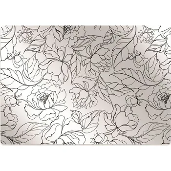 Podložka pod nábytek Ochranná podložka pod židli květy pivoňky