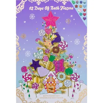 Kosmetická sada Makeup Revolution I Heart Revolution 12 Days Of Bath Fizzers dárková sada