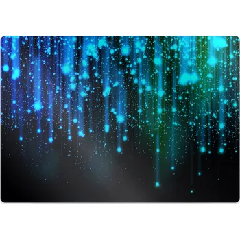 Podložka pod nábytek Podložka pod židli modré částice