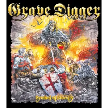 Nášivka nášivka na záda, zádovka Grave Digger - Symbol Of Eternity