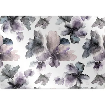 Podložka pod nábytek Podložka pod kancelářskou židli tmavé květiny