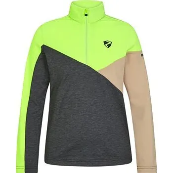 Chlapecká mikina Dětská funkční mikina Ziener Jespa Jr neon green velikost 176