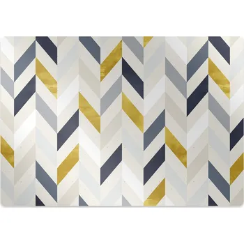 Podložka pod nábytek Podložka pod kolečkovou židli linky rybí kost