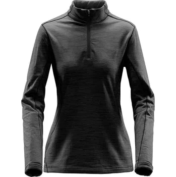 Dámské tričko Stormtech Dámské Base Thermal Triko 1/4 Zip Velikost: XL, Barva: šedá