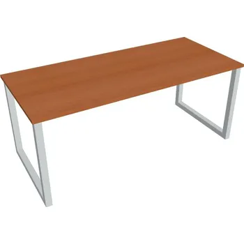 Kancelářský vozík HOBIS jednací stůl rovný - UJ O 1800, třešeň + doprava zdarma