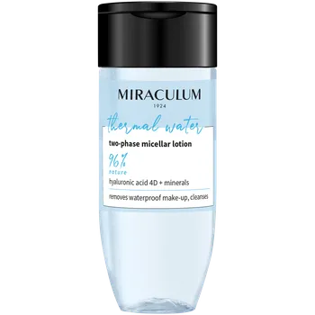 Odličovač Miraculum Termální voda dvoufázový hydratační odličovač obličeje, 125 ml