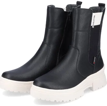 Dámská zimní obuv RIEKER - REVOLUTION Kožená polokozačka W0380-00 Rieker-R černá Barva: schwarz, Velikost: 41